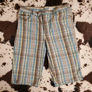 Vintage Calvin Klein Plaid Bermuda Short